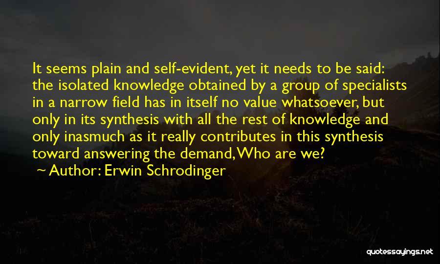 Erwin Schrodinger Quotes 1431960