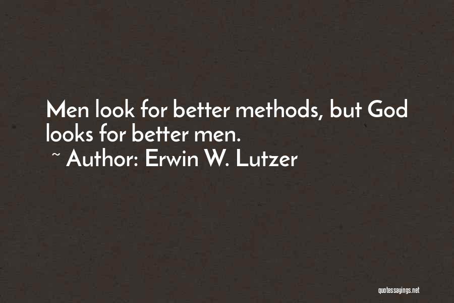 Erwin W. Lutzer Quotes 103489