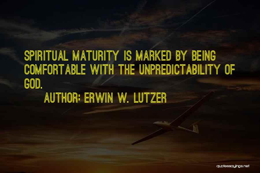 Erwin W. Lutzer Quotes 2171300