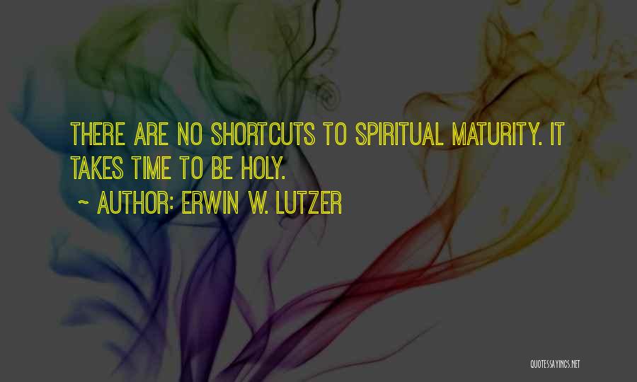 Erwin W. Lutzer Quotes 933422