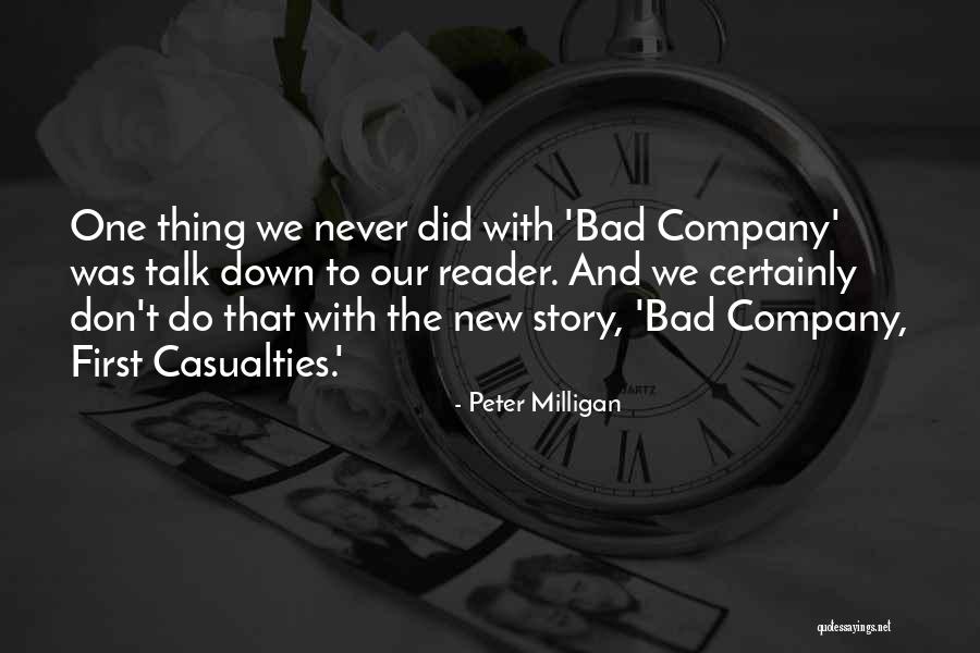 Erzhan Aga Quotes By Peter Milligan Erzhan Aga Quotes By Peter Milligan