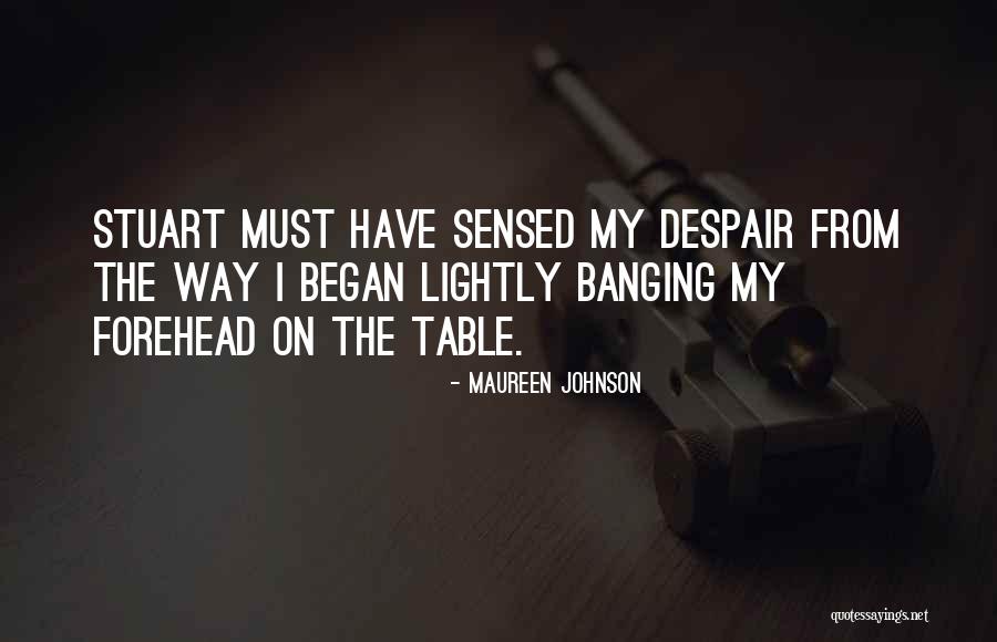 Esbjornson Gymnasium Quotes By Maureen Johnson Esbjornson Gymnasium Quotes By Maureen Johnson