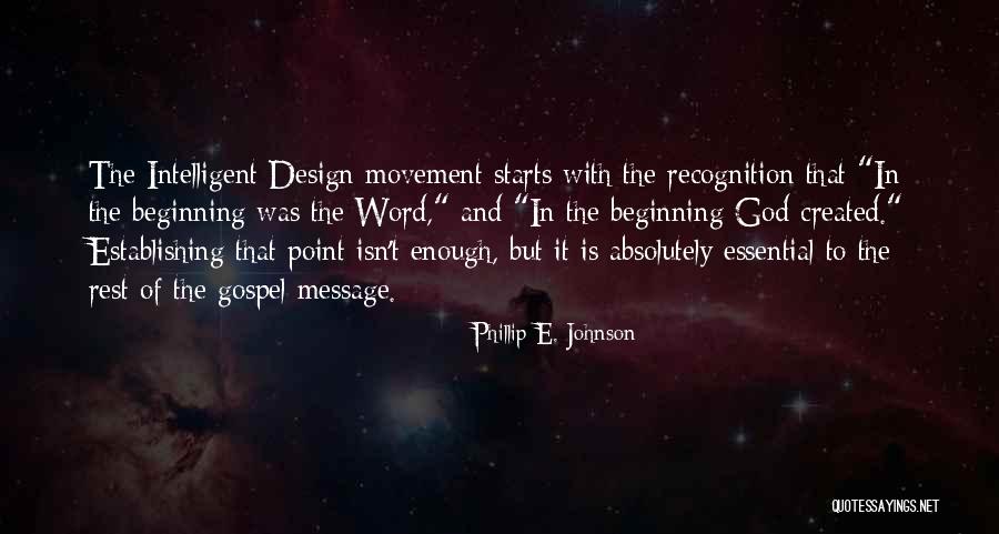 Escanes Quotes By Phillip E. Johnson Escanes Quotes By Phillip E. Johnson