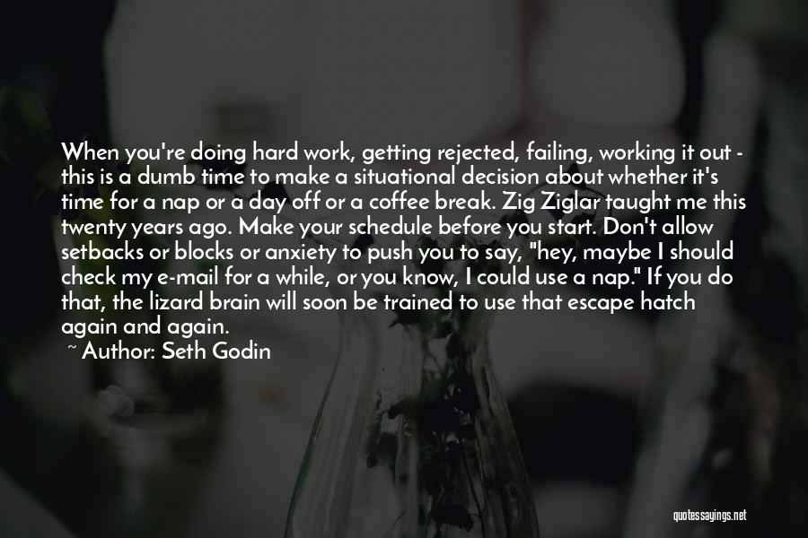 Escape Hatch Quotes By Seth Godin