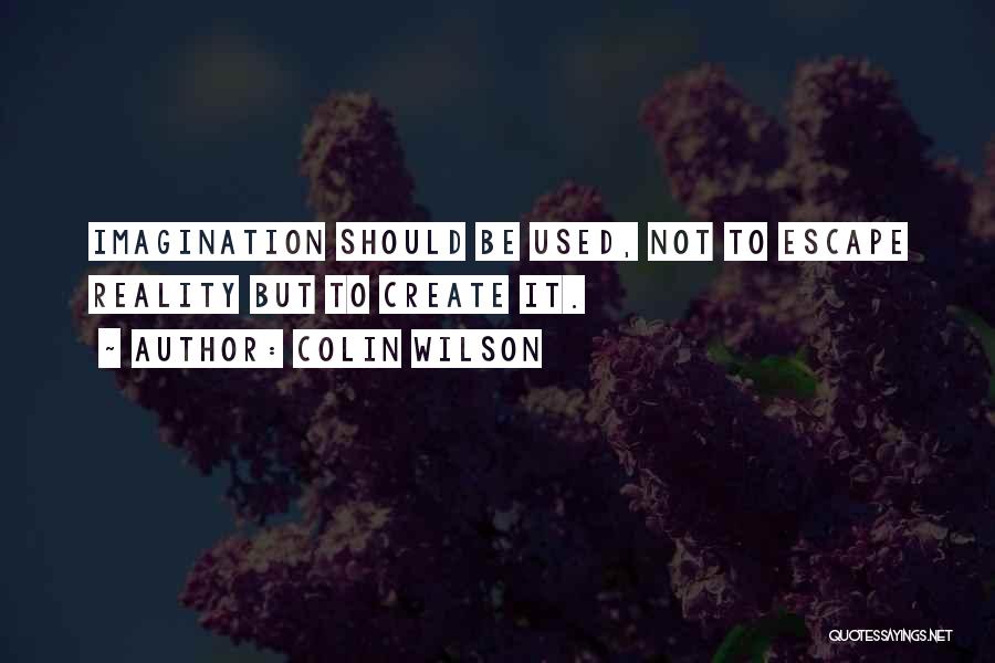 Escape Quotes By Colin Wilson