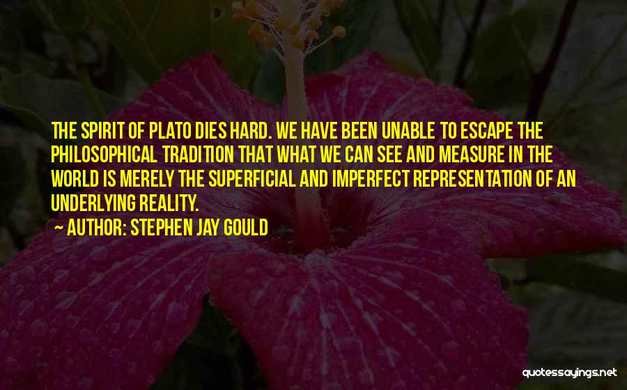 Escape Reality Quotes By Stephen Jay Gould