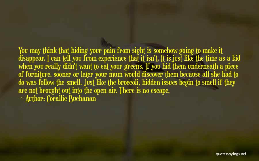 Escape The Past Quotes By Corallie Buchanan