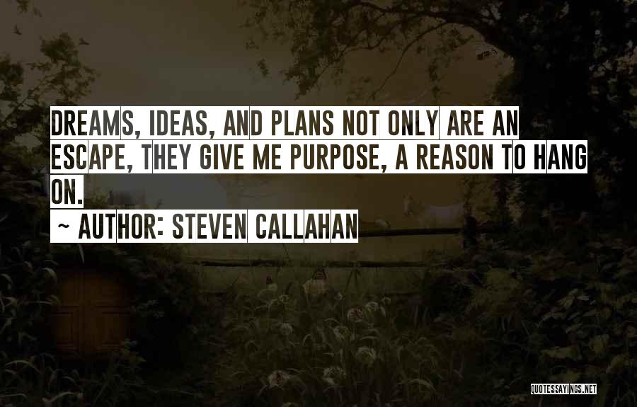 Escape Your Past Quotes By Steven Callahan