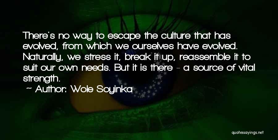 Escape Your Past Quotes By Wole Soyinka