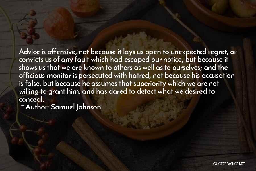 Escaped Convicts Quotes By Samuel Johnson