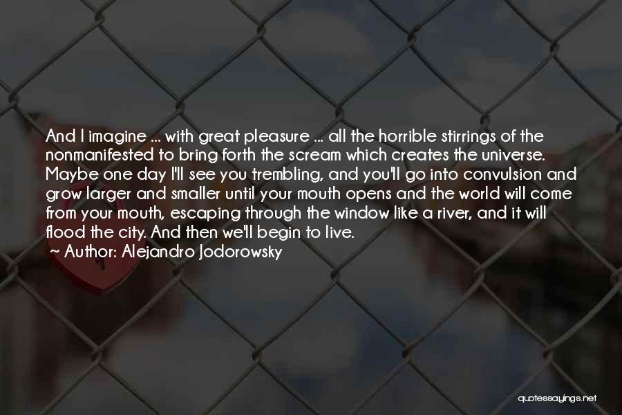 Escaping The World Quotes By Alejandro Jodorowsky
