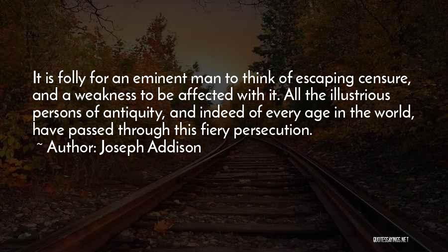 Escaping The World Quotes By Joseph Addison
