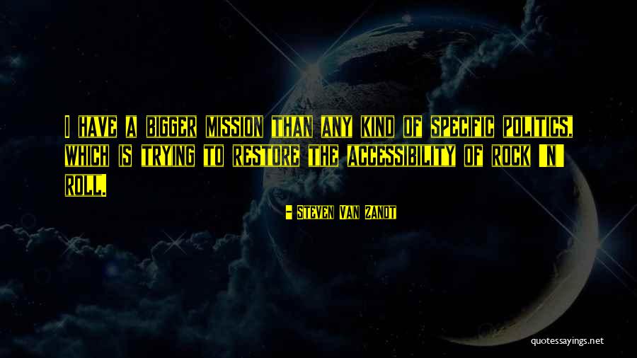 Escatologia Pastor Quotes By Steven Van Zandt Escatologia Pastor Quotes By Steven Van Zandt