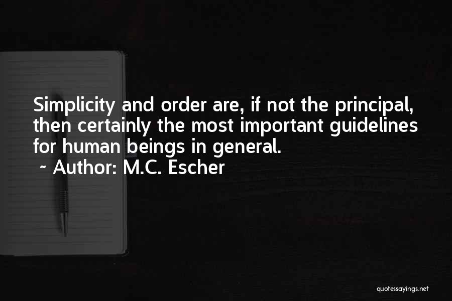 Escher Quotes By M.C. Escher