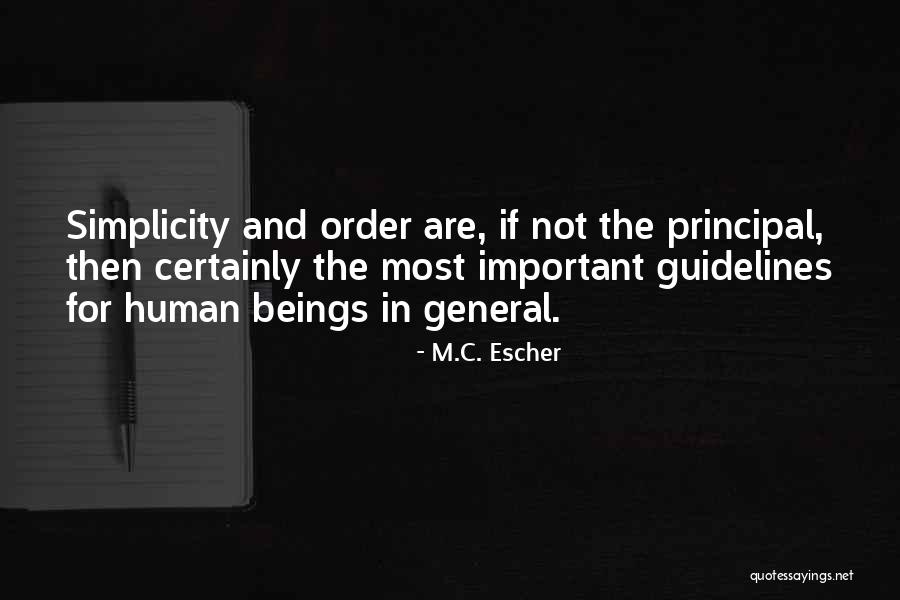 Escher Quotes By M.C. Escher