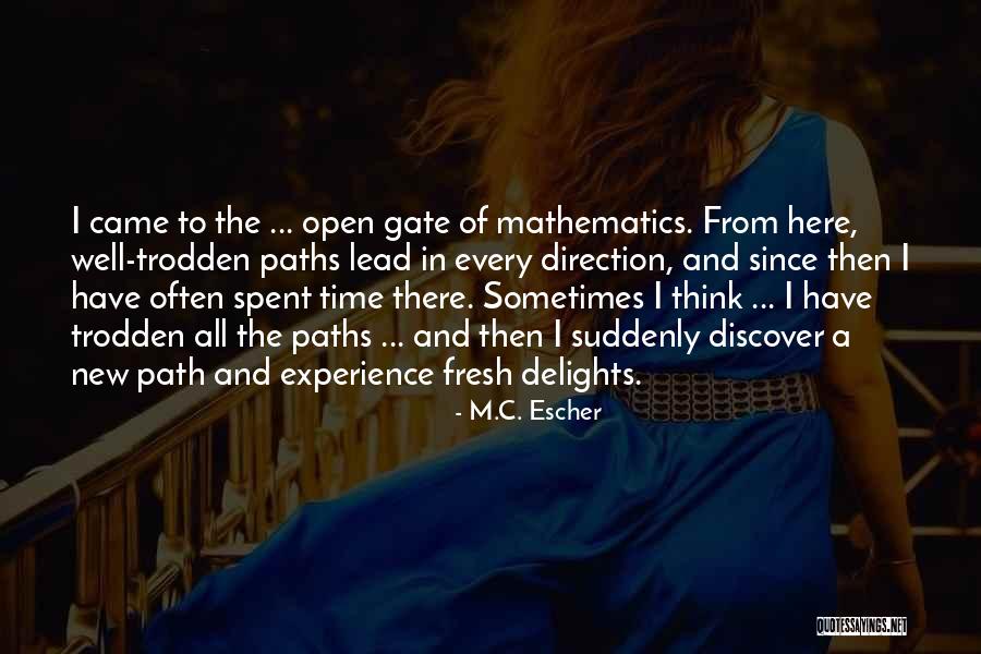 Escher Quotes By M.C. Escher