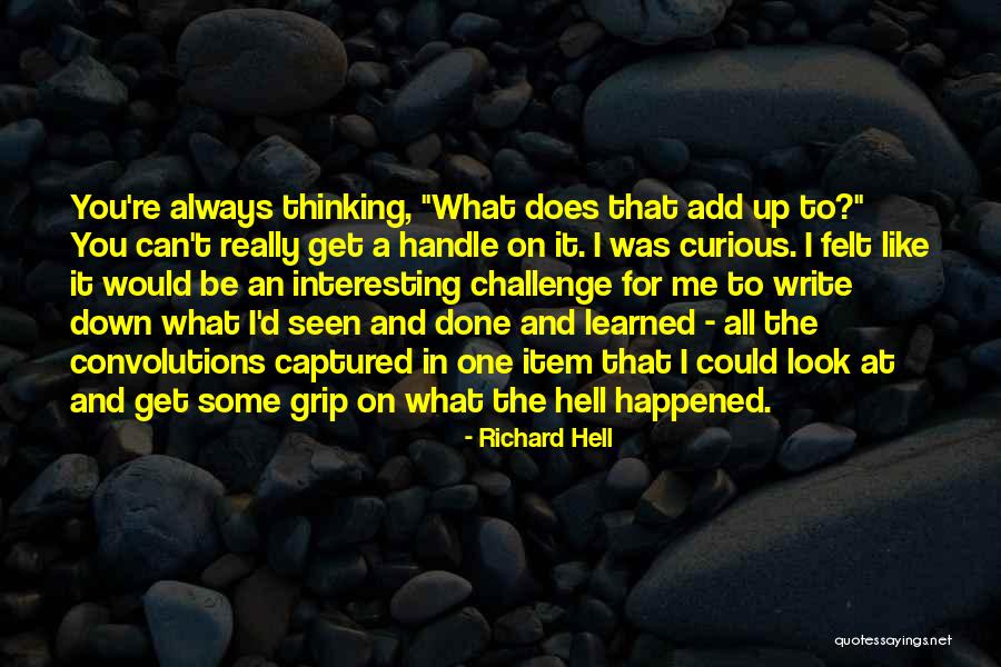 Escorpiones En Quotes By Richard Hell Escorpiones En Quotes By Richard Hell