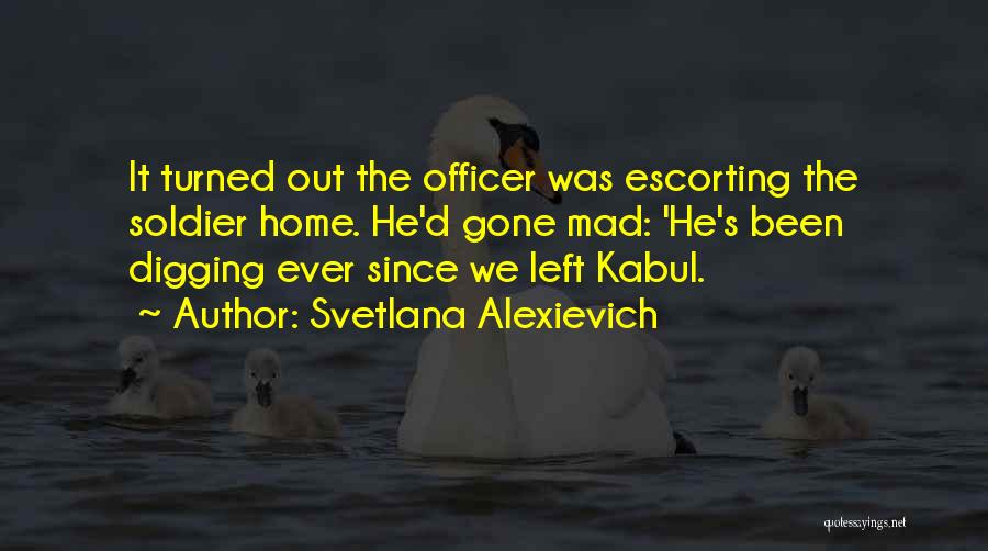 Escorting Quotes By Svetlana Alexievich