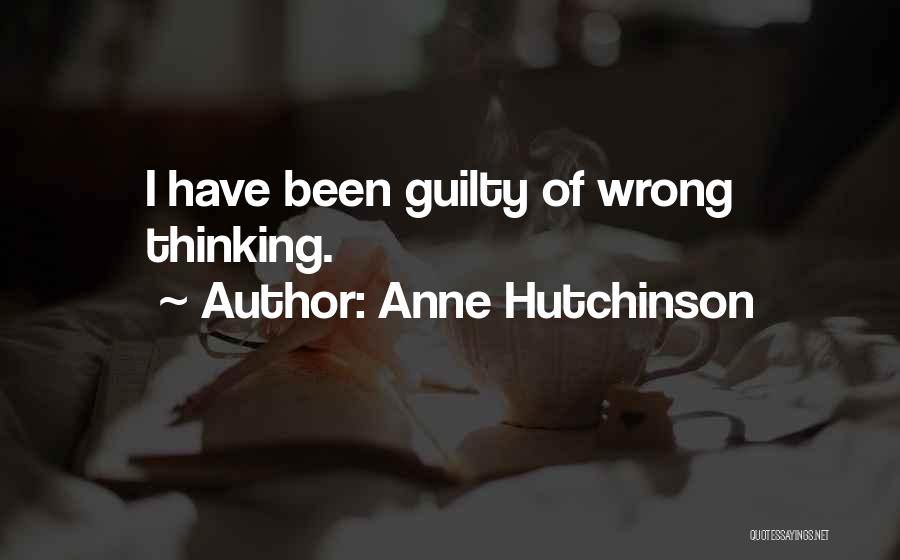 Escozor Significado Quotes By Anne Hutchinson