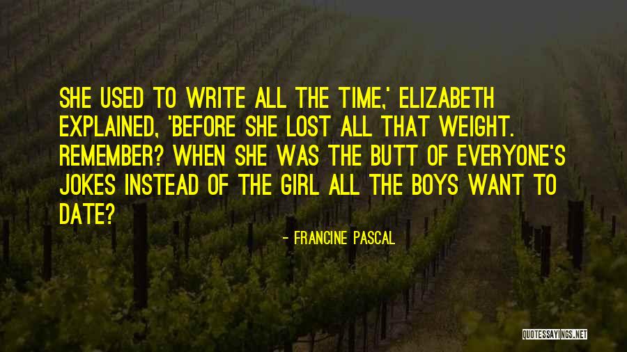 Esguerra And Blanco Quotes By Francine Pascal Esguerra And Blanco Quotes By Francine Pascal