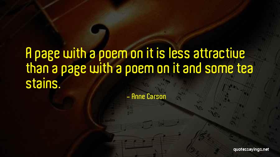 Eshghi Poet Quotes By Anne Carson Eshghi Poet Quotes By Anne Carson