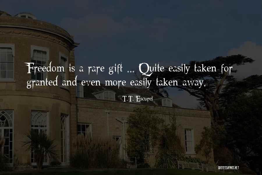Eshoo Anna Quotes By T.T. Escurel Eshoo Anna Quotes By T.T. Escurel