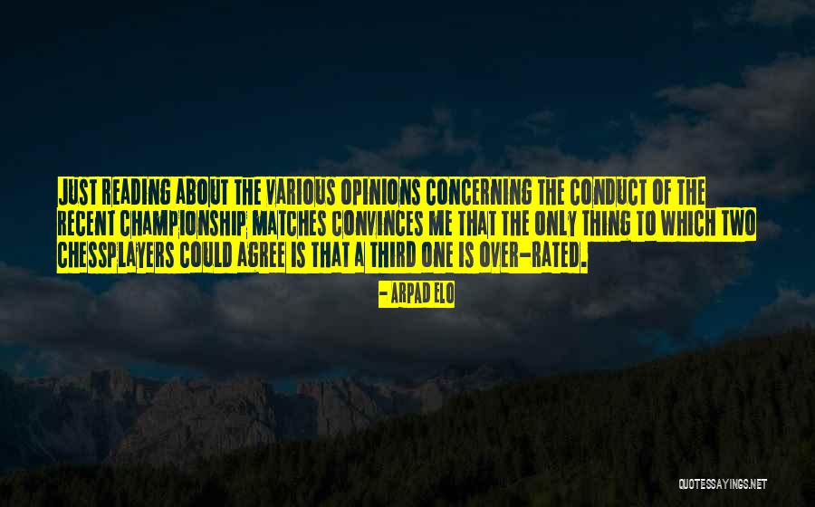 Esite Quotes By Arpad Elo Esite Quotes By Arpad Elo