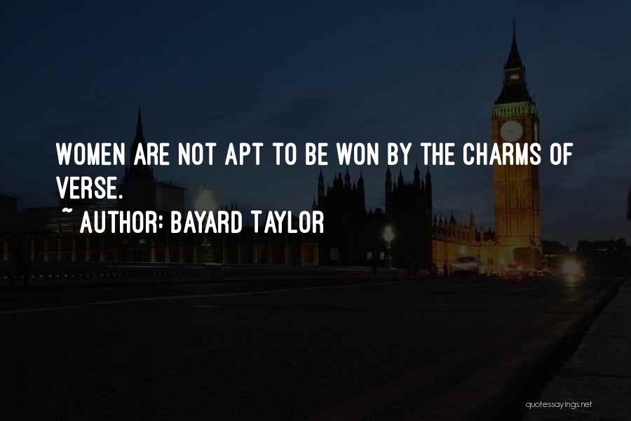 Eskarina Waddington Quotes By Bayard Taylor