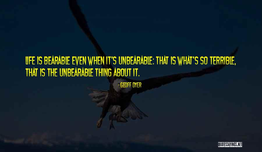Eskenazi Quotes By Geoff Dyer Eskenazi Quotes By Geoff Dyer