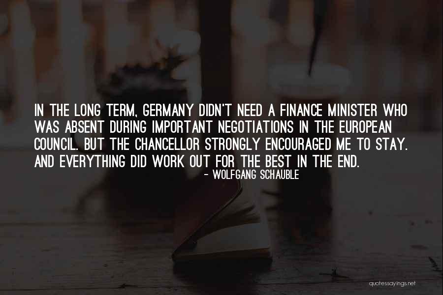 Eskiden Bir Quotes By Wolfgang Schauble Eskiden Bir Quotes By Wolfgang Schauble