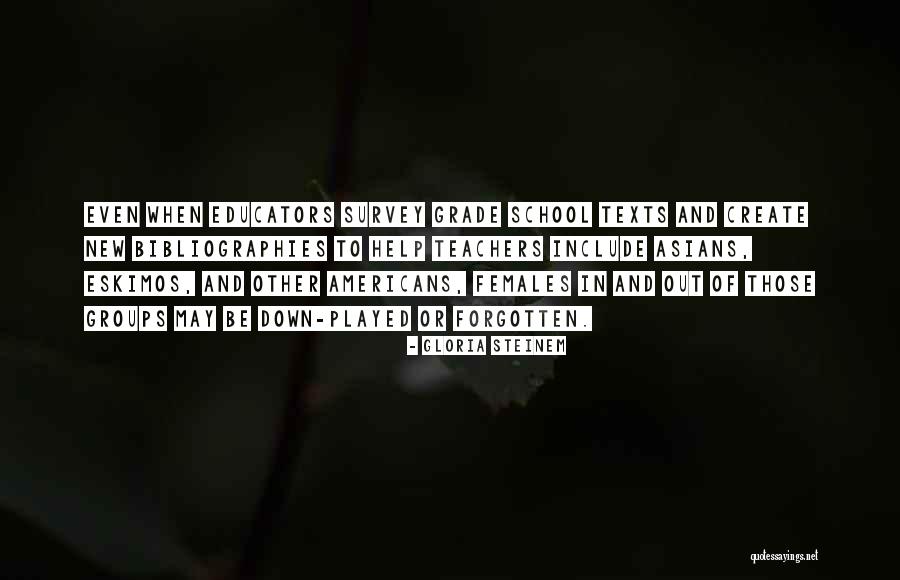 Eskimos Quotes By Gloria Steinem Eskimos Quotes By Gloria Steinem