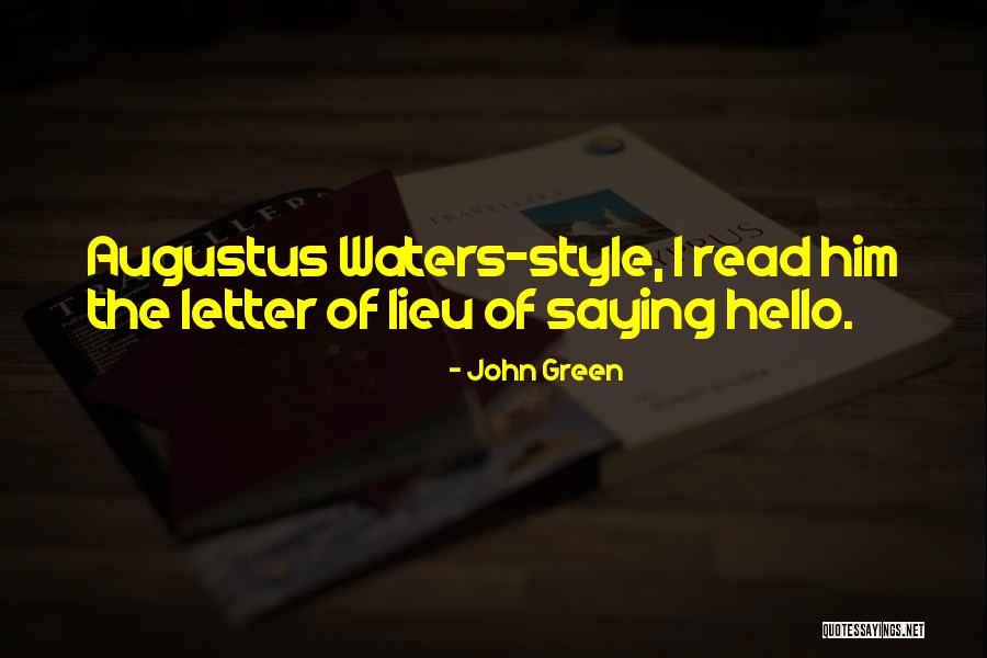 Eslinger Roletne Quotes By John Green Eslinger Roletne Quotes By John Green