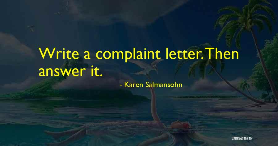 Esnaypir Quotes By Karen Salmansohn Esnaypir Quotes By Karen Salmansohn