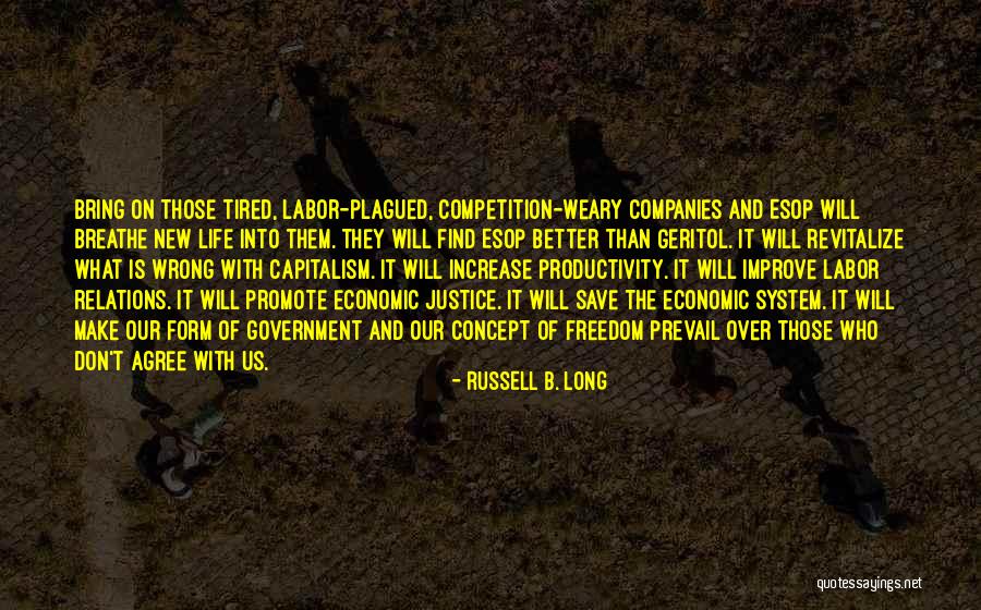 Esop Quotes By Russell B. Long