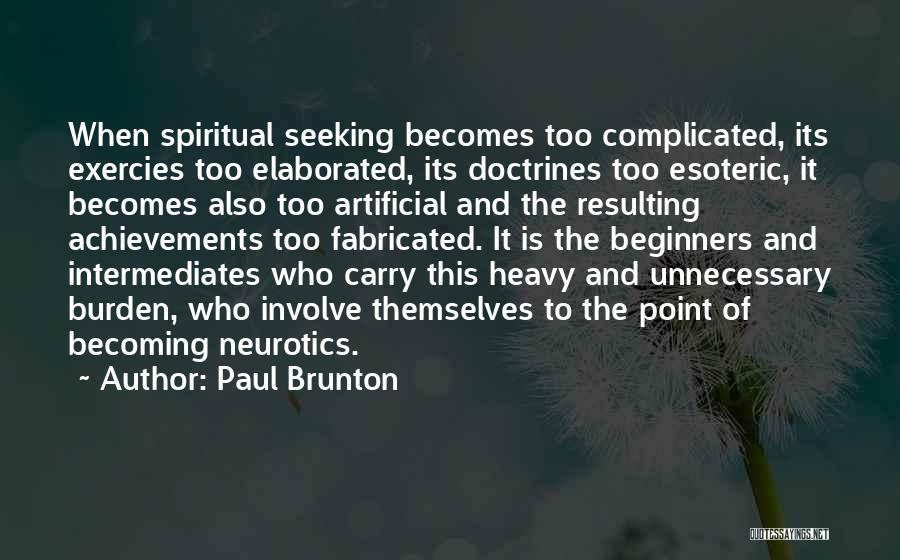 Esoteric Quotes By Paul Brunton