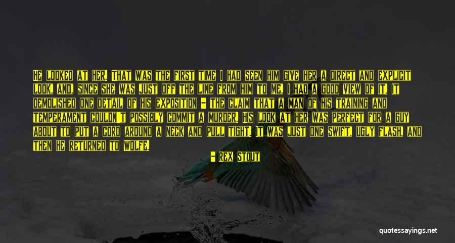 Espagueti Rojo Quotes By Rex Stout Espagueti Rojo Quotes By Rex Stout