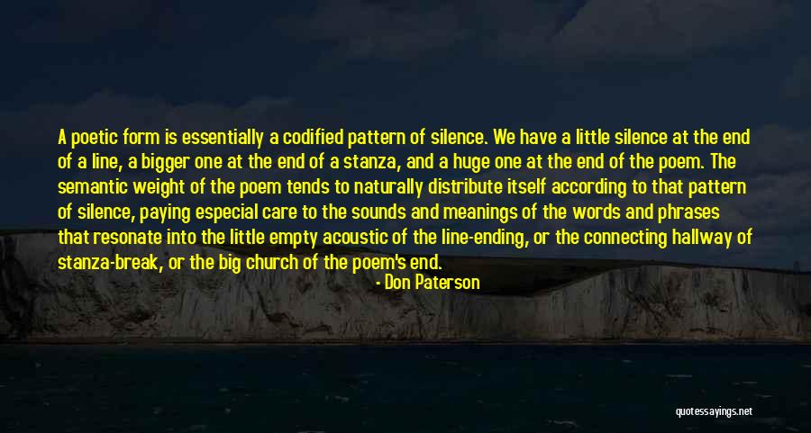 Especial Quotes By Don Paterson Especial Quotes By Don Paterson