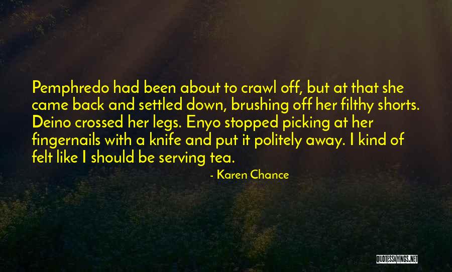 Especulativamente Quotes By Karen Chance Especulativamente Quotes By Karen Chance