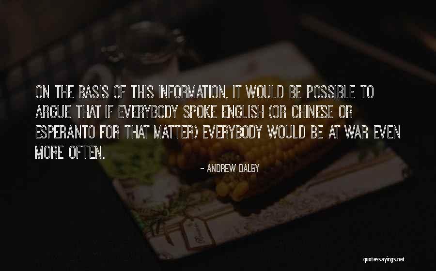 Esperanto Quotes By Andrew Dalby Esperanto Quotes By Andrew Dalby