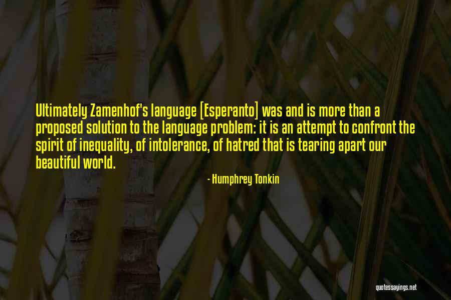 Esperanto Quotes By Humphrey Tonkin Esperanto Quotes By Humphrey Tonkin