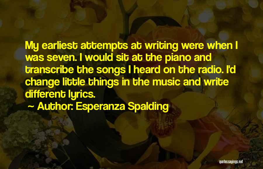 Esperanza Quotes By Esperanza Spalding