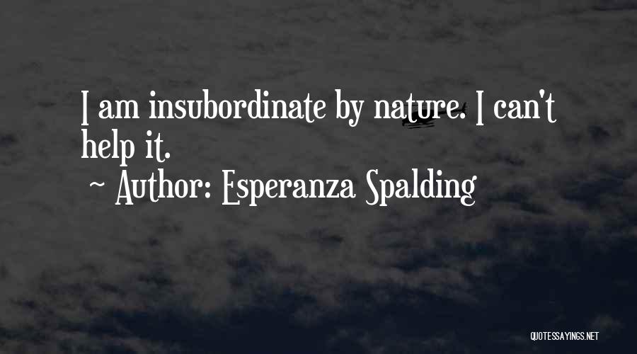 Esperanza Spalding Quotes 201256