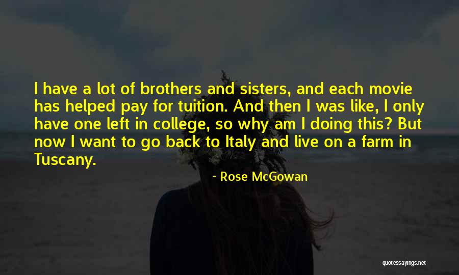 Esperienze Italiane Quotes By Rose McGowan Esperienze Italiane Quotes By Rose McGowan