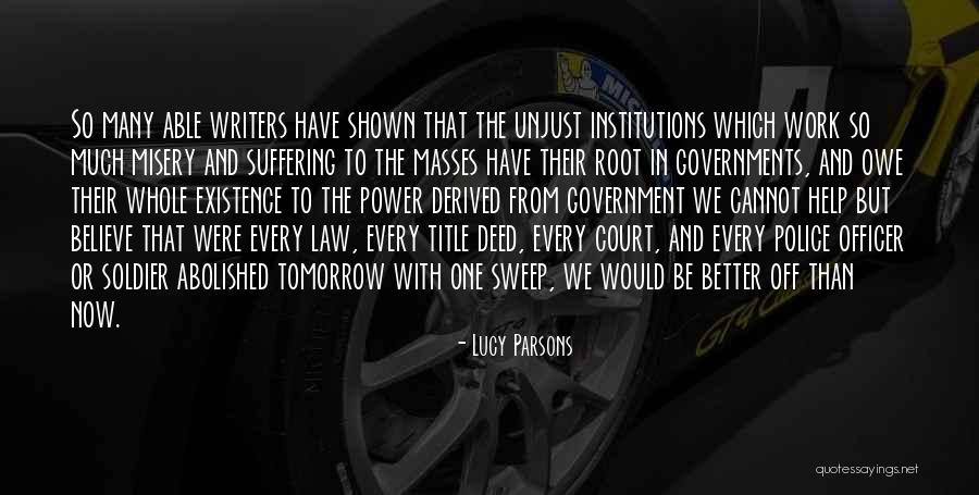Espetus Quotes By Lucy Parsons Espetus Quotes By Lucy Parsons