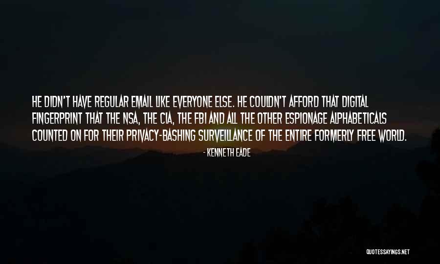Espionage Quotes By Kenneth Eade Espionage Quotes By Kenneth Eade