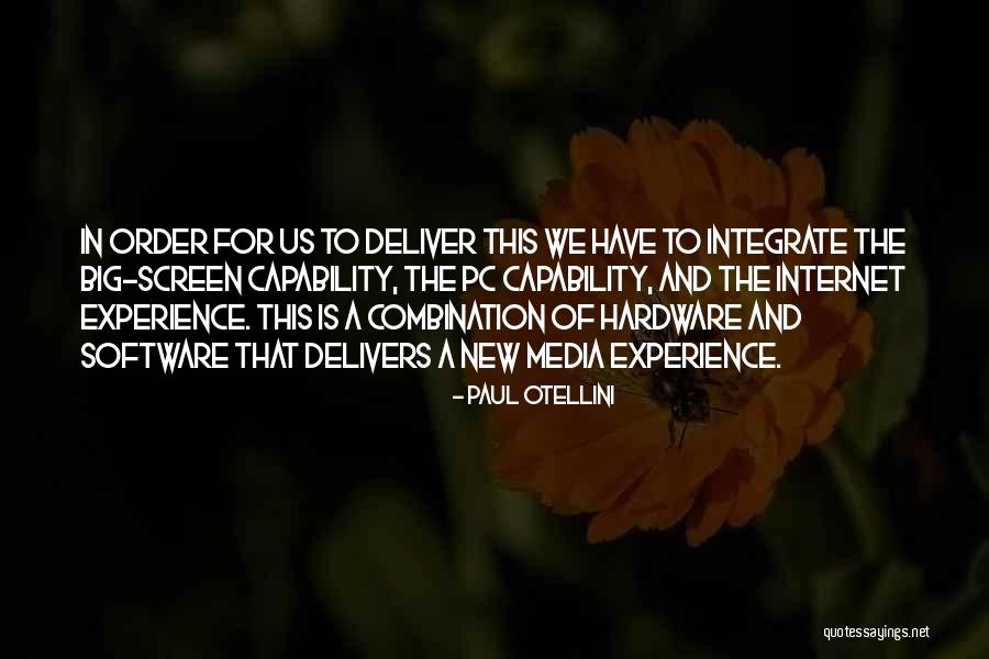 Esquisito Ron Quotes By Paul Otellini Esquisito Ron Quotes By Paul Otellini