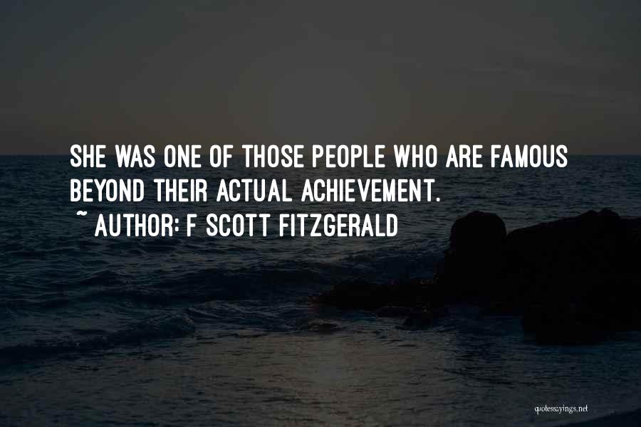 Esrasoru Quotes By F Scott Fitzgerald