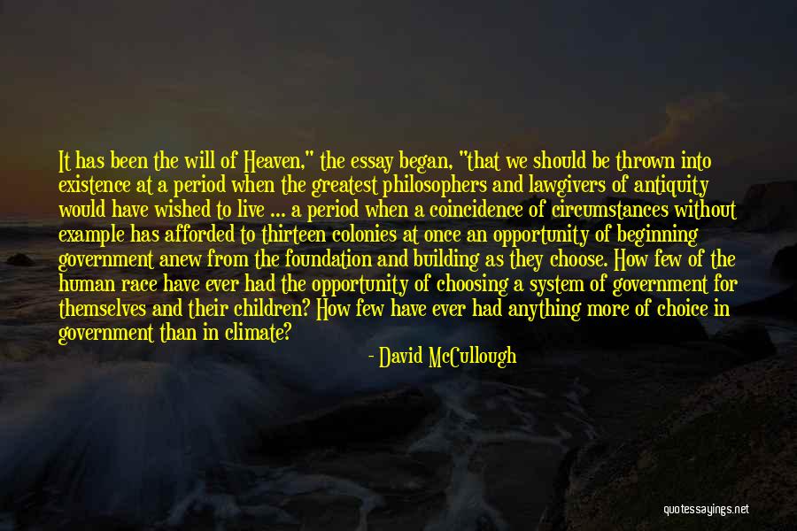 Essay Example With Quotes By David McCullough Essay Example With Quotes By David McCullough