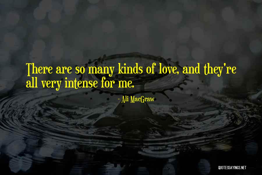 Esselman Surname Quotes By Ali MacGraw