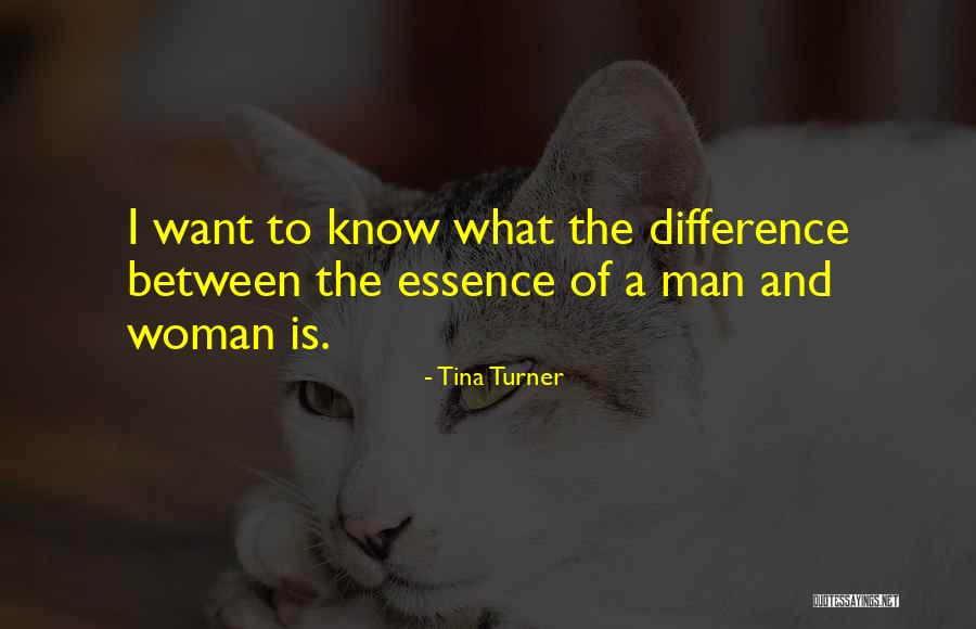 Essence Of A Man Quotes By Tina Turner Essence Of A Man Quotes By Tina Turner